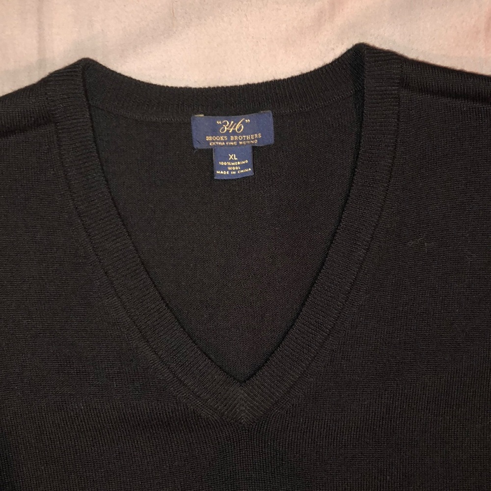 Men’s Brooks Brothers Merino Wool Sweater Vest